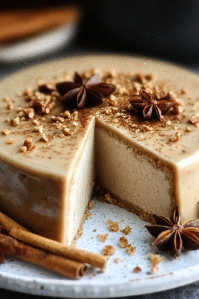 Flourless Chai Spice Cake