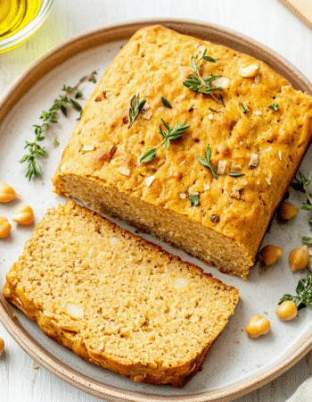 Flourless Chickpea Bread