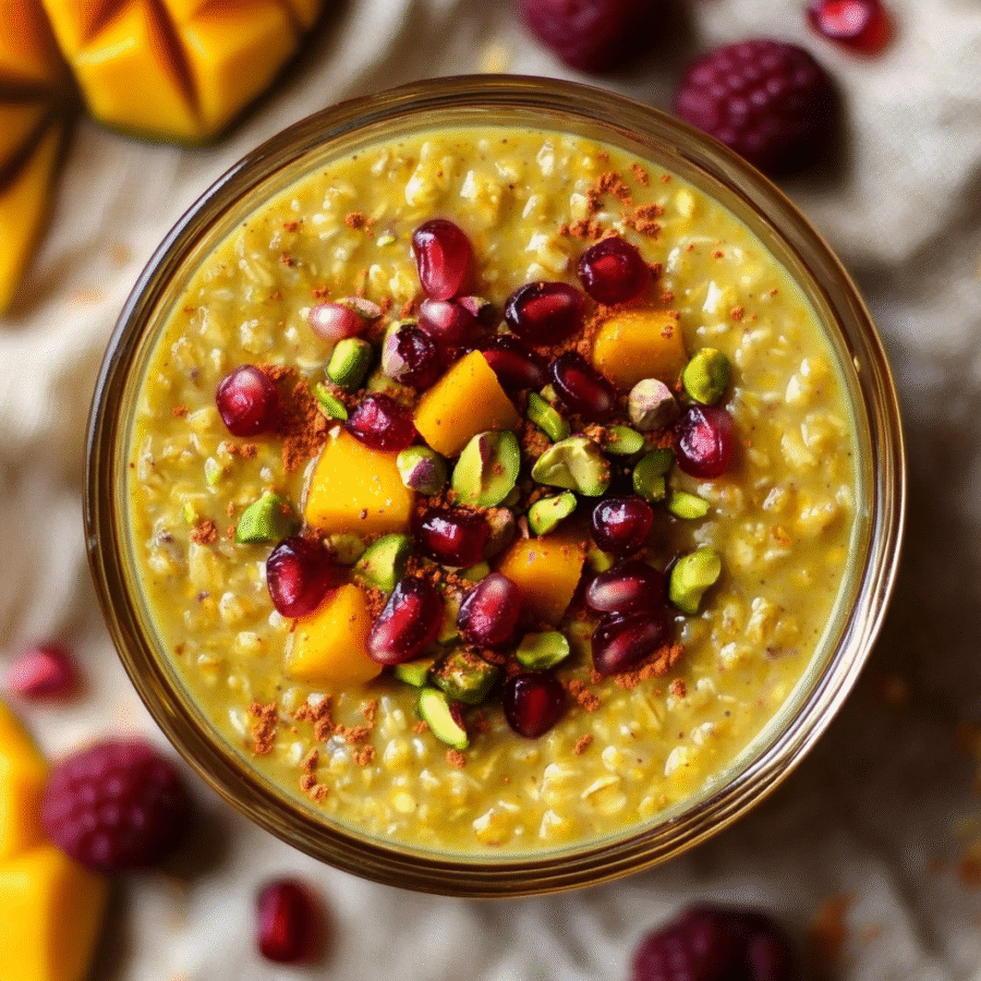 Healthy Saffron Overnight Oats for a Quick Indian Breakfast You’ll Love! 6 Healthy Saffron Overnight Oats for a Quick Indian Breakfast