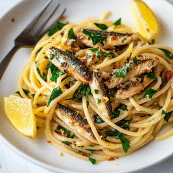 Healthy Sardine Pasta