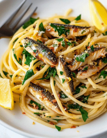 Healthy Sardine Pasta
