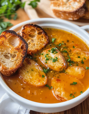 Healthy Spanish Garlic Soup