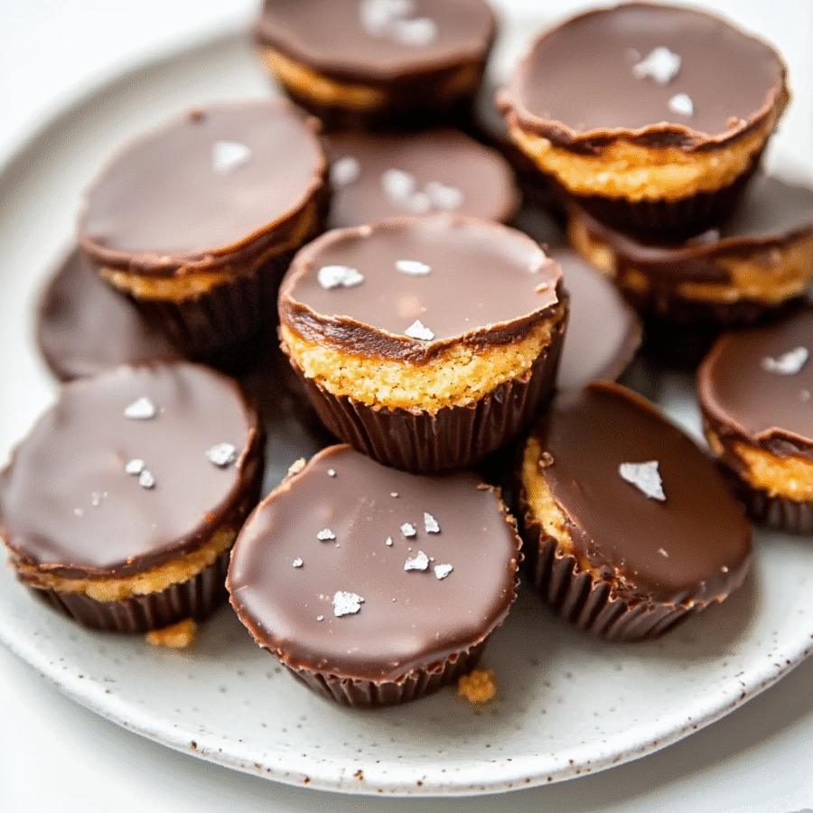 Healthy Twix Cookie Cups