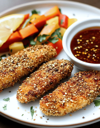 Hemp Seed Crusted High-Protein Chicken Tenders