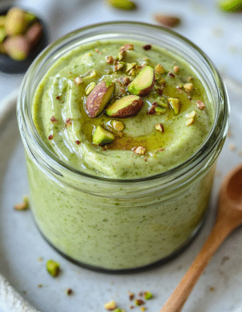 Homemade Italian Pistachio Cream