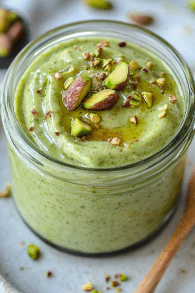 Homemade Italian Pistachio Cream
