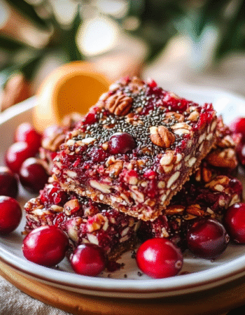 Irresistibly Healthy Raw Cranberry Nut