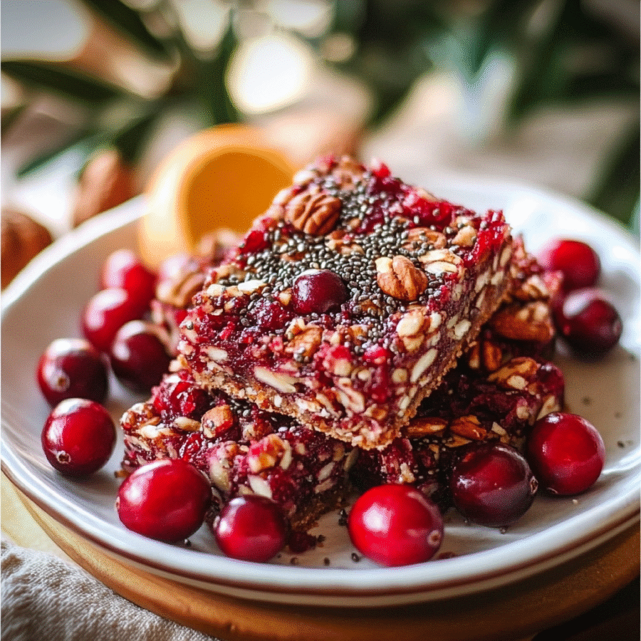 Irresistibly Healthy Raw Cranberry Nut