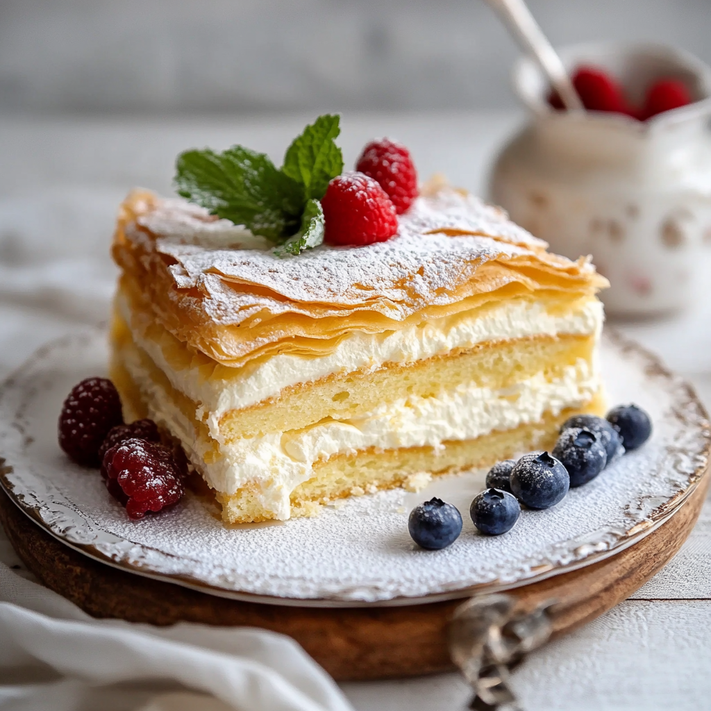 KARPATKA – POLISH CARPATHIAN MOUNTAIN CREAM CAKE