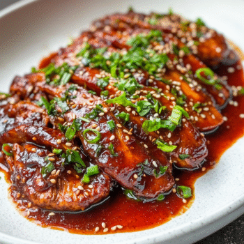 Make Gochujang Mushrooms