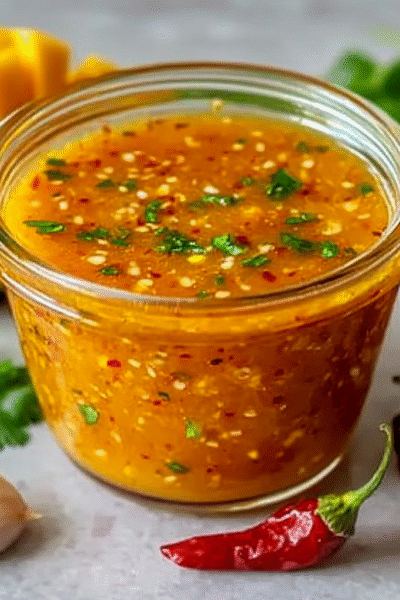 Mango Habanero Honey Garlic Sauce