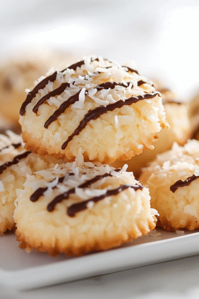 NO BAKE COCONUT COOKIES