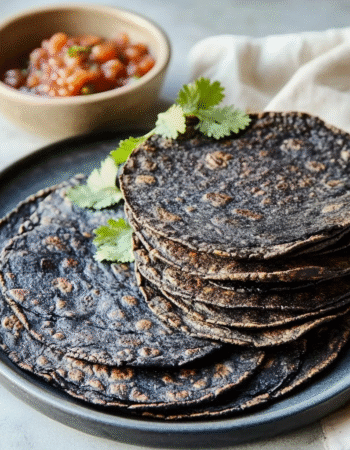 One Ingredienr Black Bean Tortillas