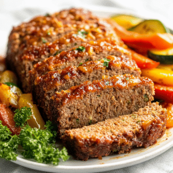 Pork Rind Crusted Spiced Keto Meatloaf