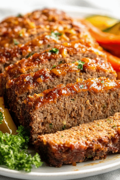 Pork Rind Crusted Spiced Keto Meatloaf