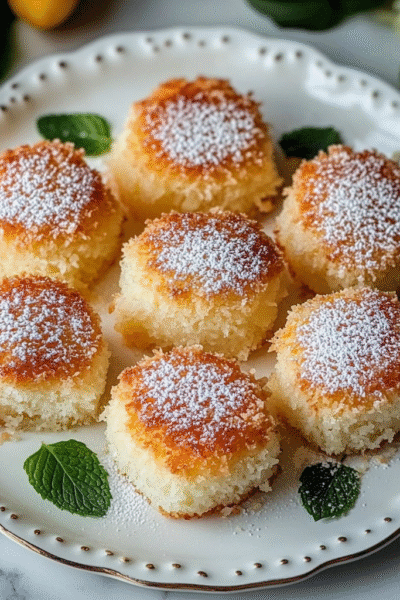 Portuguese Coconut Cakes