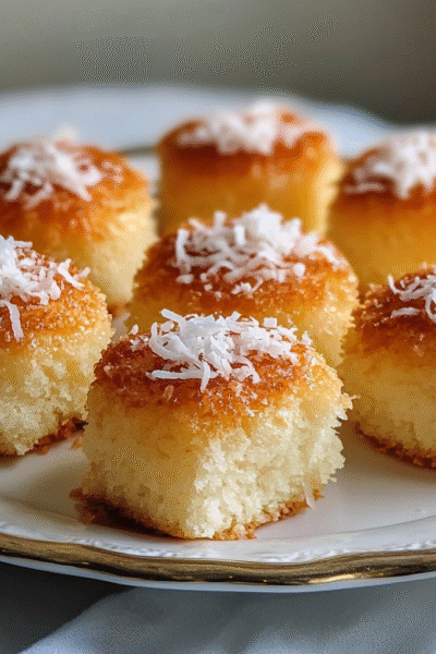 Portuguese Coconut Cakes