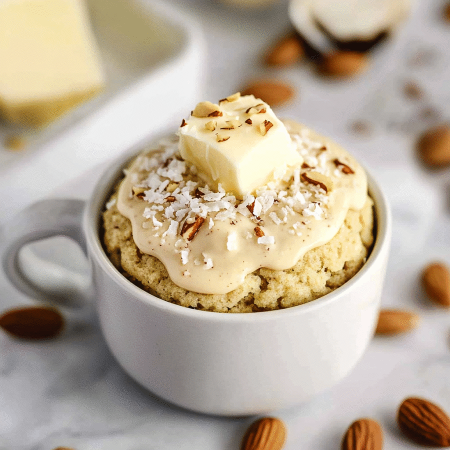 Quick Keto Muffin in a Mug Variations