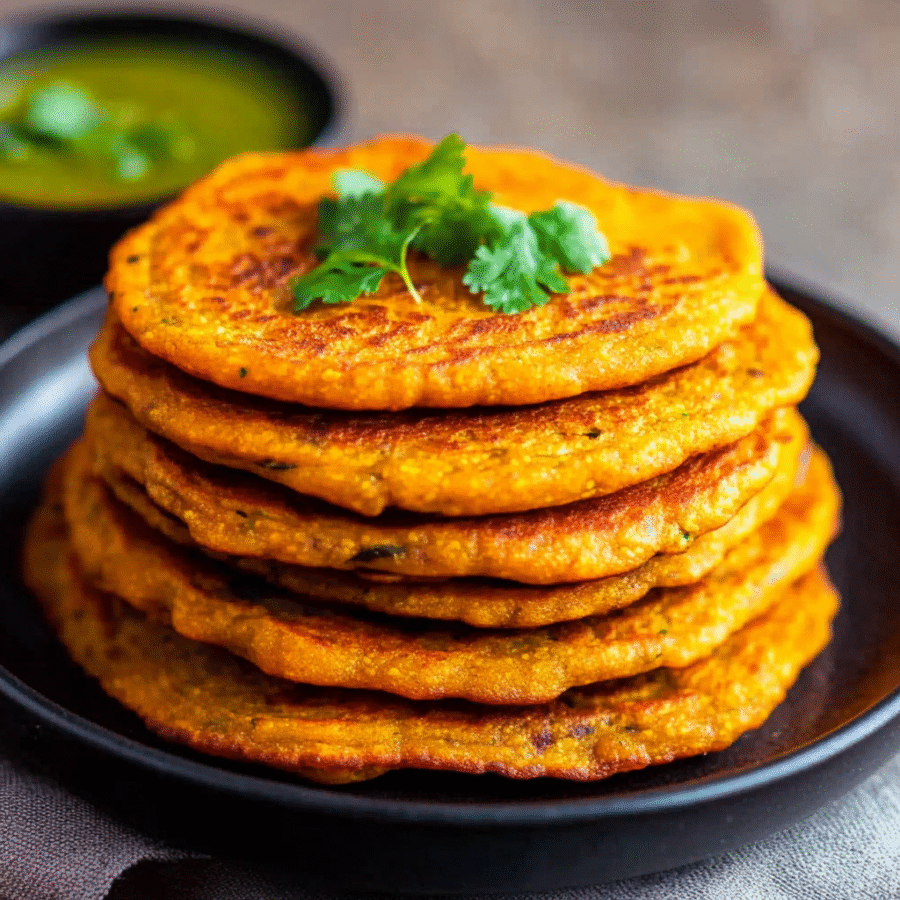 Red Lentil Pancakes