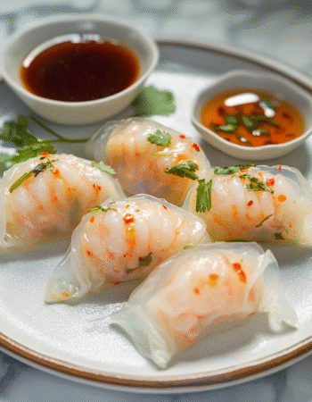 Rice Paper Har Gow (Shrimp Dumplings Hack)