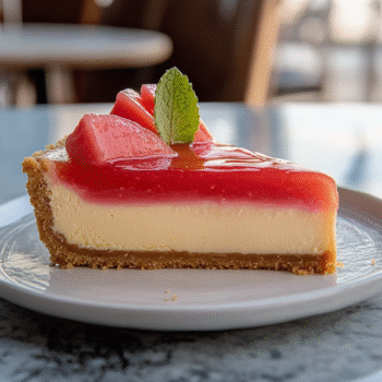 Rich & Creamy Guava Cheesecake