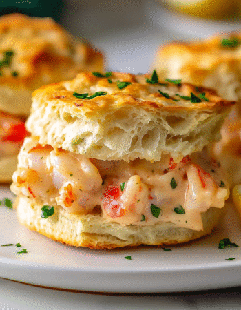 Shrimp Crab Biscuit Melts