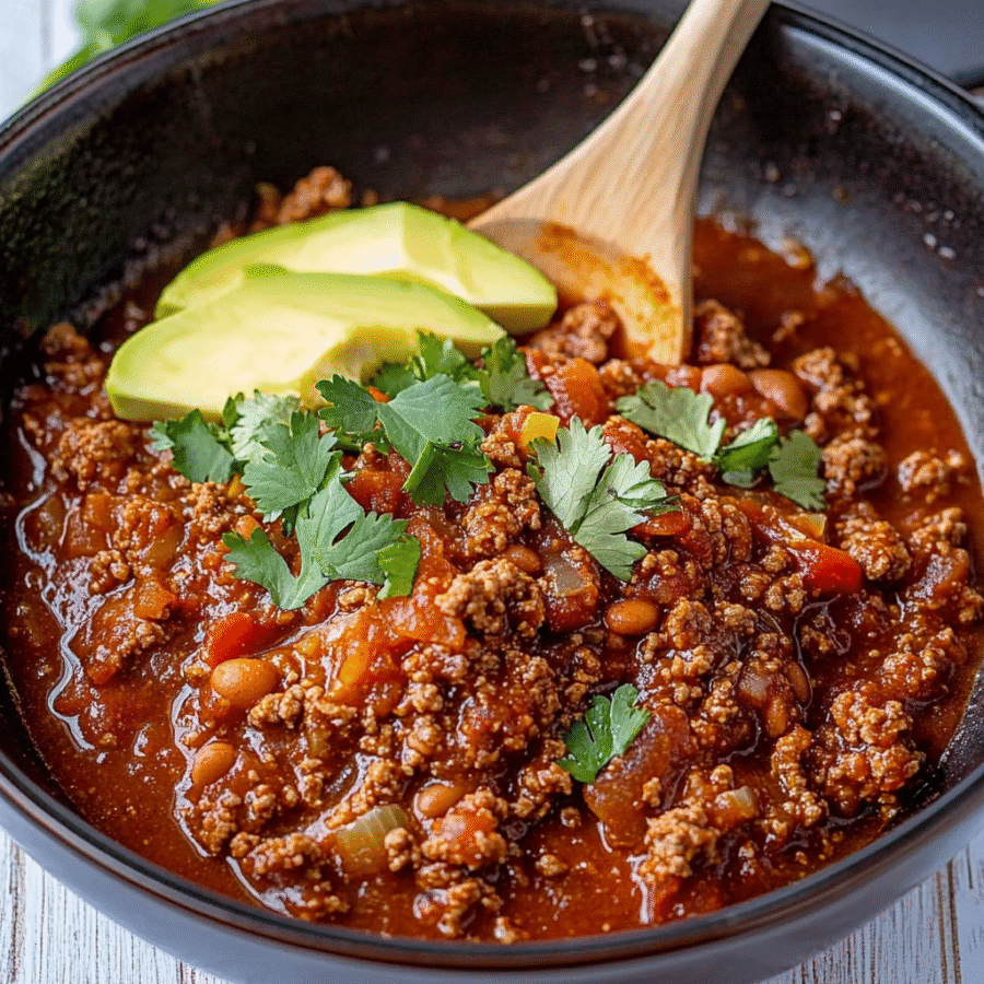 Spicy Keto Chili Con Carne with Smoky Notes Delights! 6 Spicy Keto Chili Con Carne with Smoky Notes
