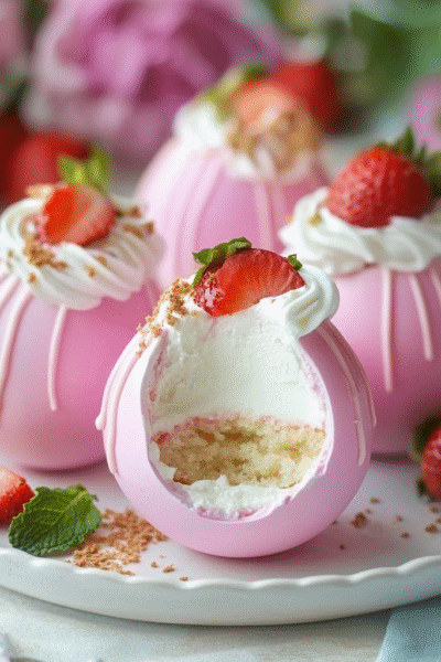 Strawberry Shortcake Easter Egg Bombs