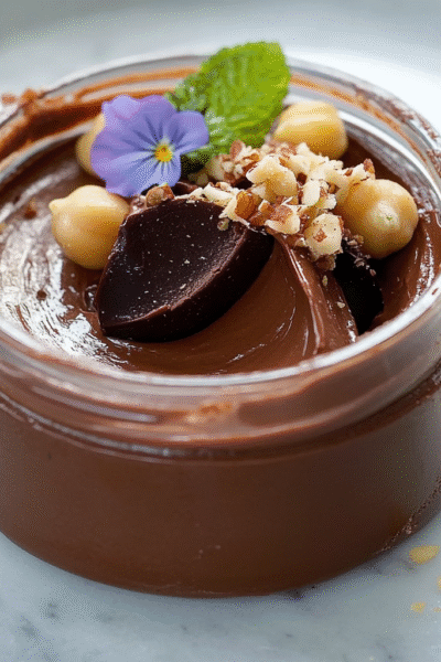 Tasty Chickpea Nutella Dessert