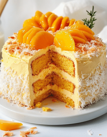 Vegan Mango Coconut Cake