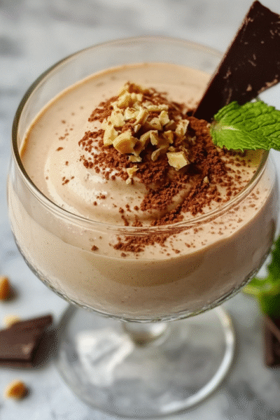 Vegan Peanut Butter Mousse