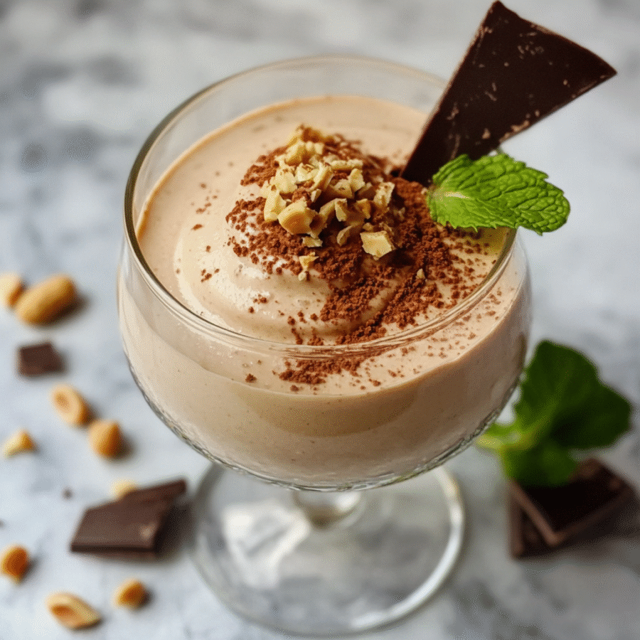 Vegan Peanut Butter Mousse