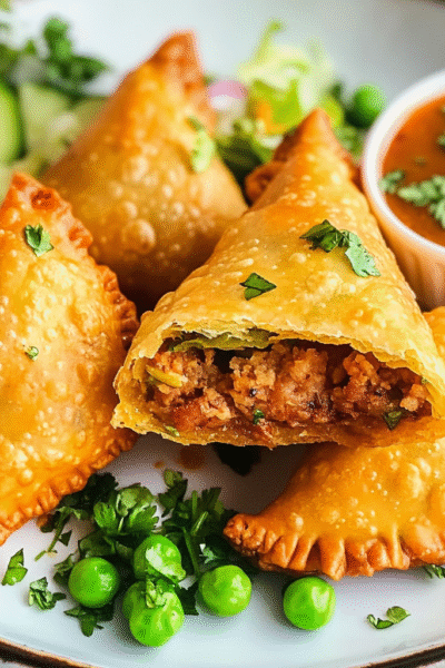Viral Keto Samosa Hack with Extra-Spiced Lamb