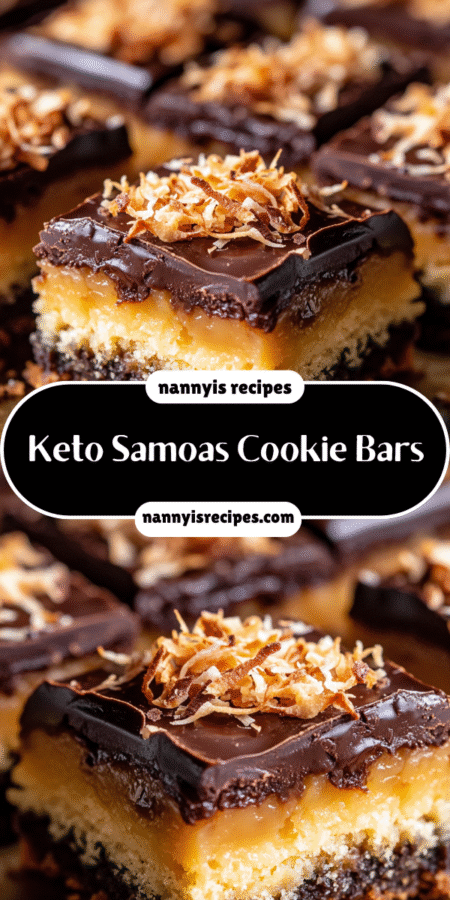 Keto Samoas Cookie Bars: A Delicious Guilt-Free Treat! 7 20 5