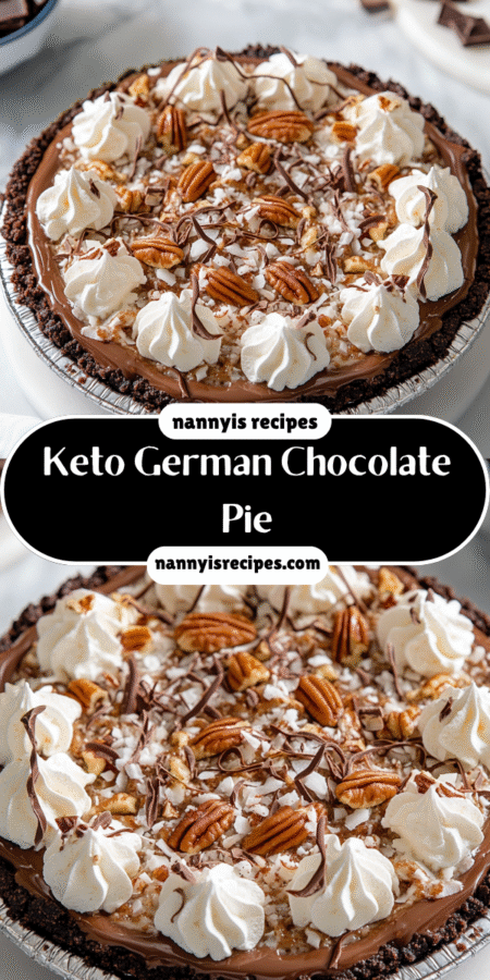 Keto German Chocolate Pie: Indulge in Guilt-Free Delight! 7 21 5