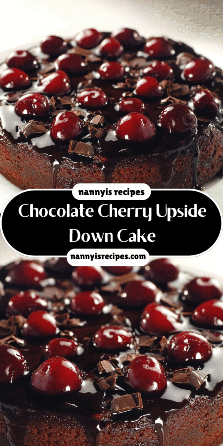 Chocolate Cherry Upside Down Cake is a must-try! 5 23 5