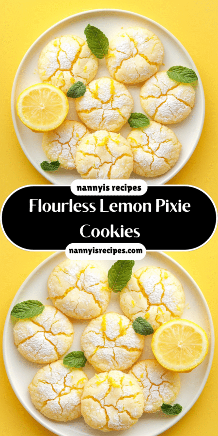 Flourless Lemon Pixie Cookies: A Delightfully Tangy Treat! 6 25 4
