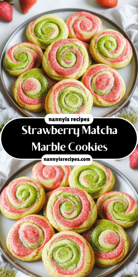 Strawberry Matcha Marble Cookies: Discover this Delight! 6 3