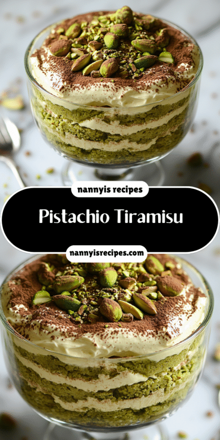 Pistachio Tiramisu: Discover This Creamy Delight Recipe! 7 36 1
