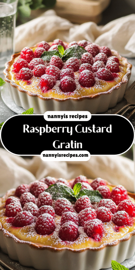 Raspberry Custard Gratin: Delight in This Easy Recipe! 6 36