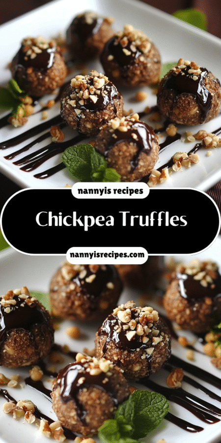 Chickpea Truffles: Discover a Healthy, Delicious Treat! 7 40 1