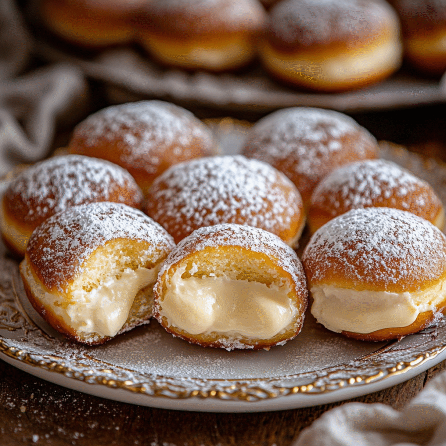 Soft Cream-Filled Donuts with Vanilla Custard Filling are irresistible! 6 4286092b 3a6f 470f b758 b43b8b46f249tr 1
