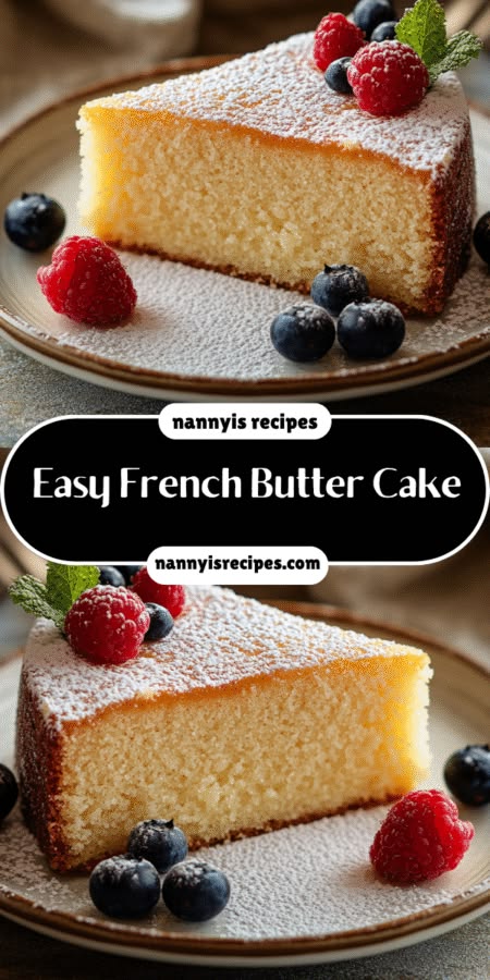 Easy French Butter Cake: A Delightfully Simple Recipe! 7 4ba8101b9eb91b75a50109cc11c2ed9f