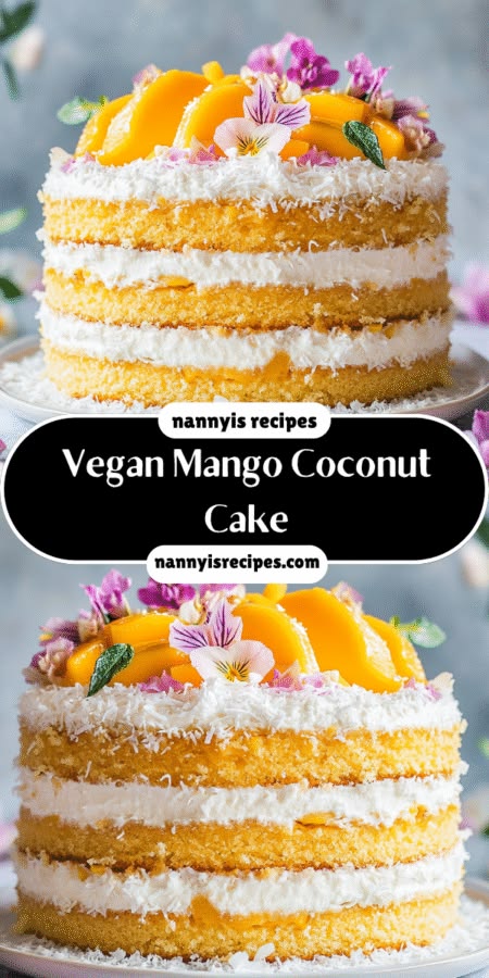 Vegan Mango Coconut Cake : A Tropical Delight Awaits! 6 9762b40e6e9e900fdddd7e8d9cfb488b