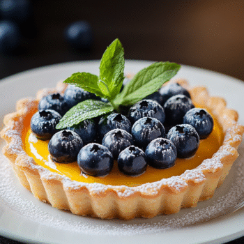 Current image: Blueberry–Lemon Curd Tart