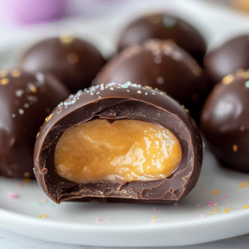 Current image: Homemade Cadbury Creme Eggs