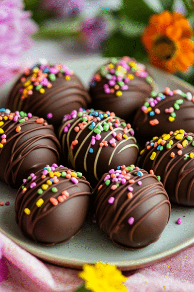 Homemade Peanut Butter Easter Eggs