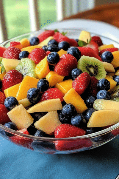 Patriotic Berry Salad