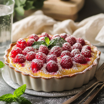 Current image: Raspberry Custard Gratin