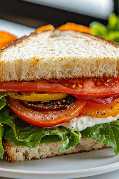 The Best Tomato Sandwich